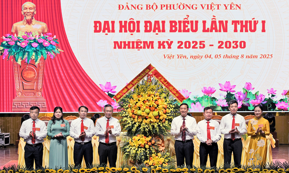  Phường Việt Yên huy động các nguồn lực đẩy mạnh phát triển kinh tế gắn với đô thị hóa bền vững